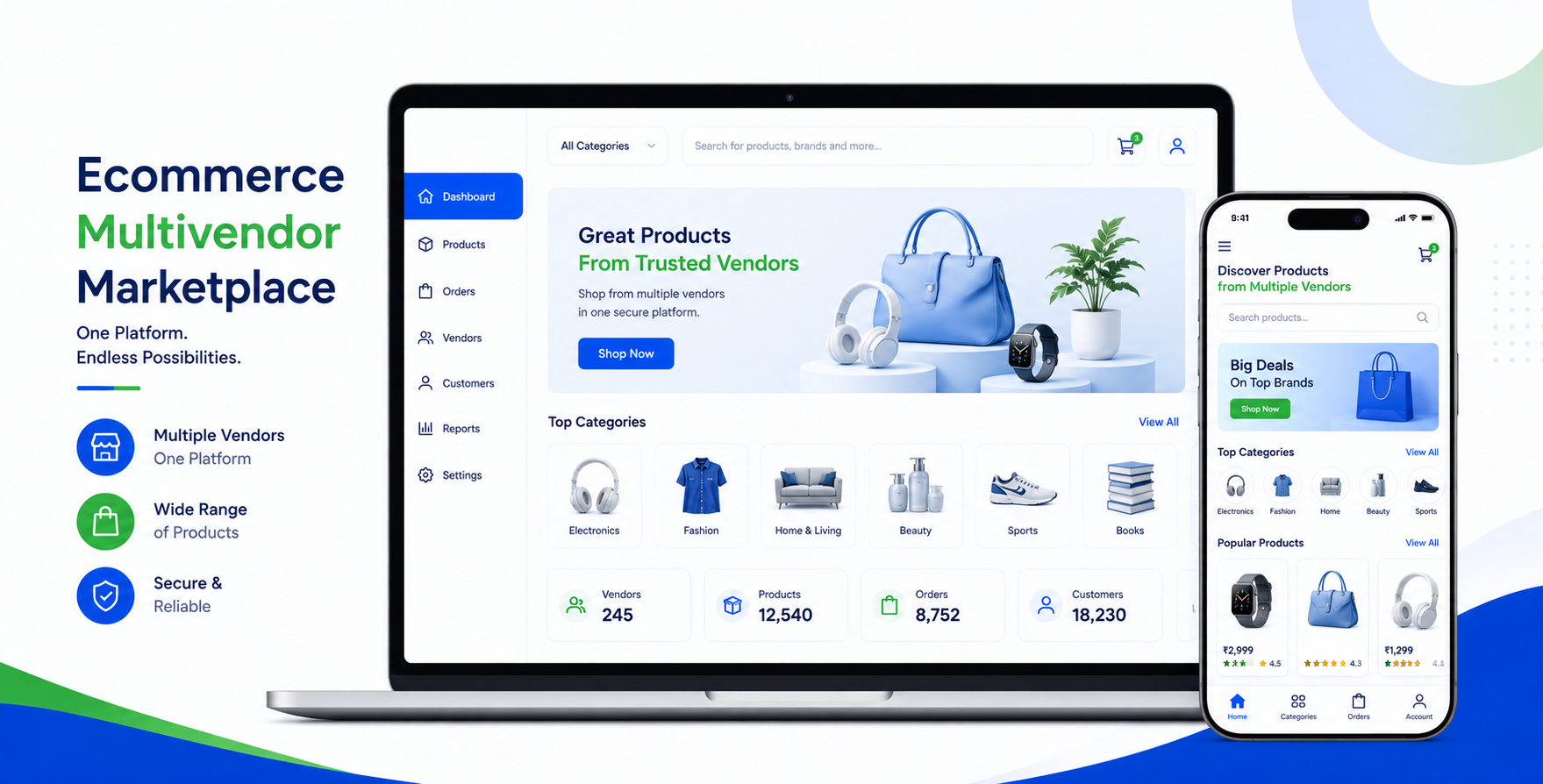 Ecommerce Multivendor Marketplace